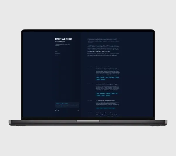 Personal Website, MCP Server, and TUI